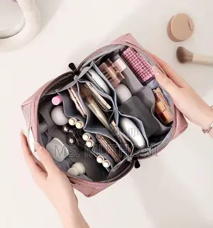 Stylish, Compact, and Functional Travel Toiletry Makeup Storage Bag,