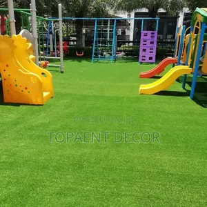 35mm Kids Playground Eco Friendly Artificial Green Grass Carpet
