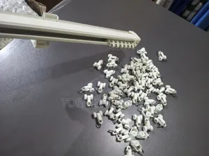 Single Track Straight Curtain Rail With Accessories