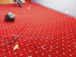 Red , Diamond Pattern,Vip 10mm Wall to Wall Carpets
