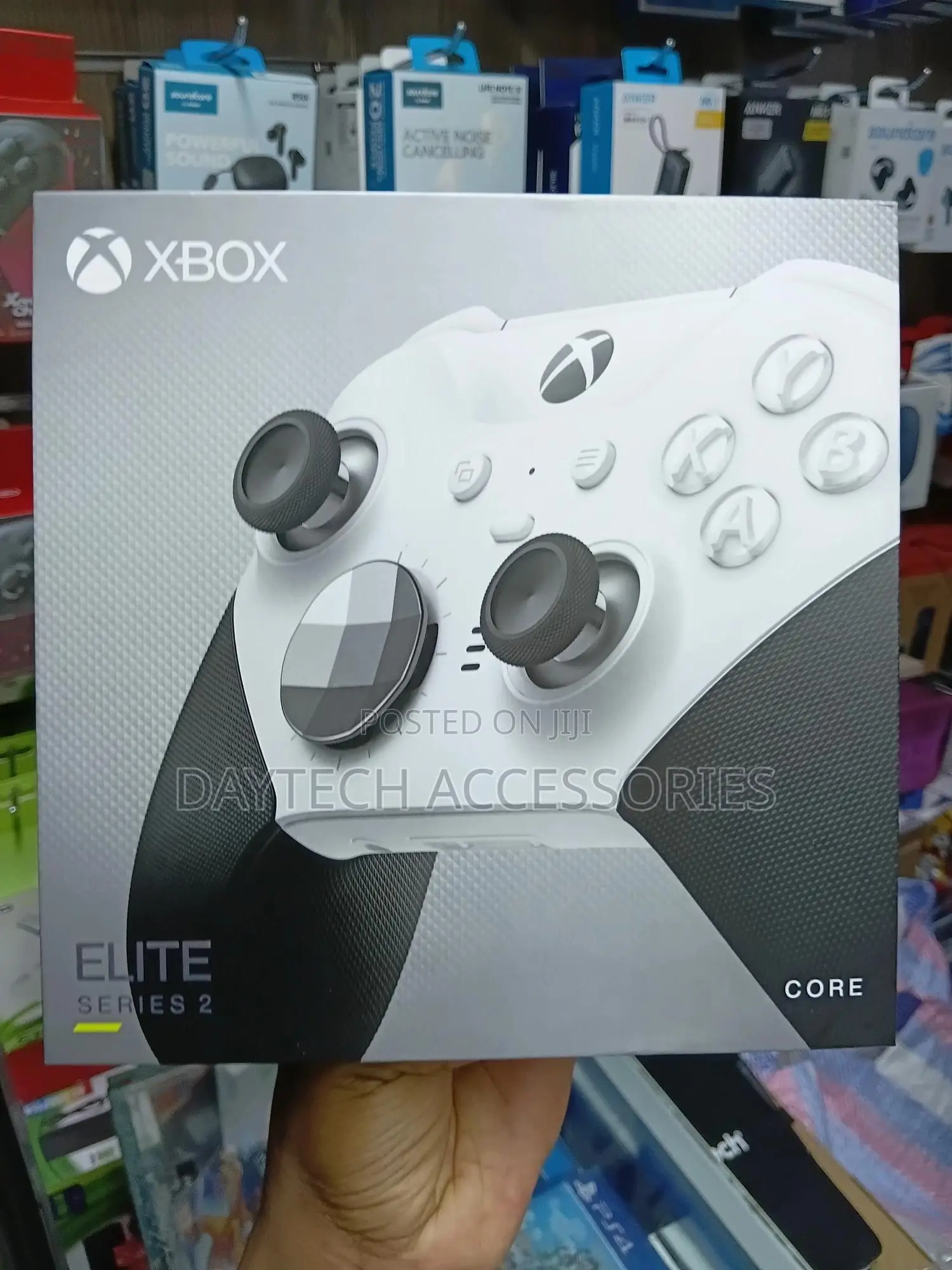Microsoft Xbox Elite Wireless Controller Series 2 Core in White.