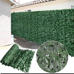 Outdoor Fencing Artificial Leafy Privacy Fence