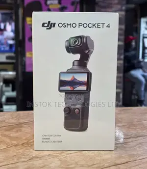 Dji Osmo Pocket 4 Creator Combo Gimbal Vlog Camera