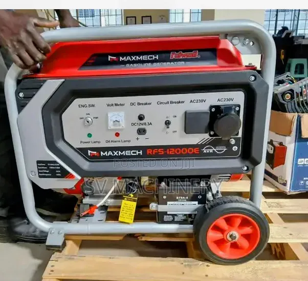 Heavy Duty Maxmech Petrol Generator 11.9kva