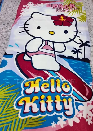 Cartoon Themed Kids Bath Towels