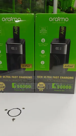 Oraimo Powerjet 501: 50,000mah 85w Power Bank for Phones Laptops