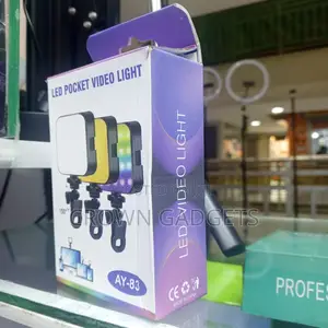 Ay-83 Rgb Pocket Light Camera Phone Vlogging Light