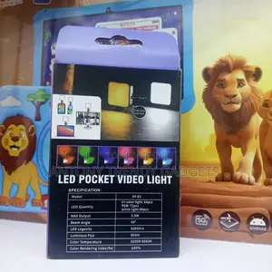 Ay-83 Mini RGB Video Light Usb-C Rechargeable Vlog Light