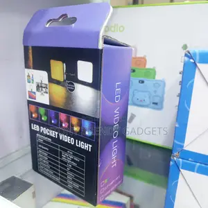 Ay-83 Rgb Camera Light Portable Mini Vlogging Light