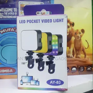 Ay-83 Led RGB Fill Light Cold Shoe Mount Photo Video