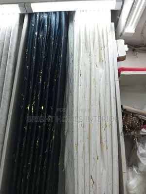 Velvet Curtain White and Black Velvet Curtain