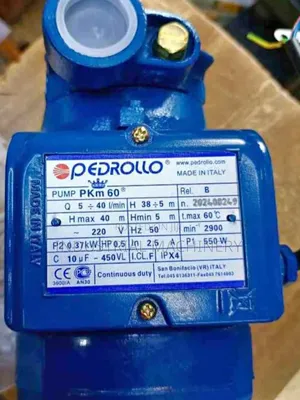 Pedrollo Water Pump 0.5hp
