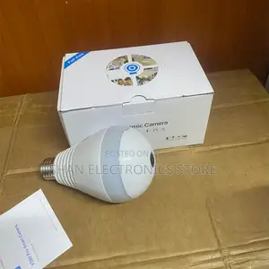 Wireless 360° Bulb Camera – Smart Wifi Hd Security CCTV