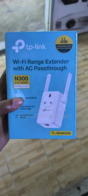 856re Tp-Link 300mbps Wifi Extender Tl-Wa860re