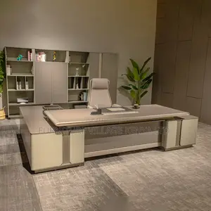 2.4m Executive Director's L-Shape Task Table