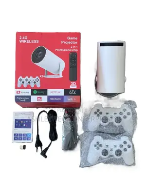 Hy300 Android Smart Projector – Mini Hd Home Cinema+ Gaming Console