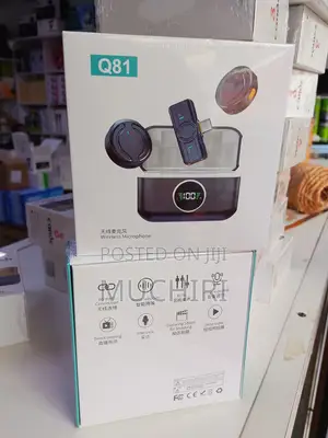 Q81 3 in 1 Wireless Mic for Tiktok Youtube Interviews