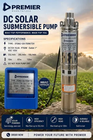 Premier Dc Solar Submersible Pump