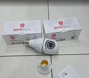 Smart Net Bulb Camera – 360° Wifi Security Camera (E27 Screw Type)
