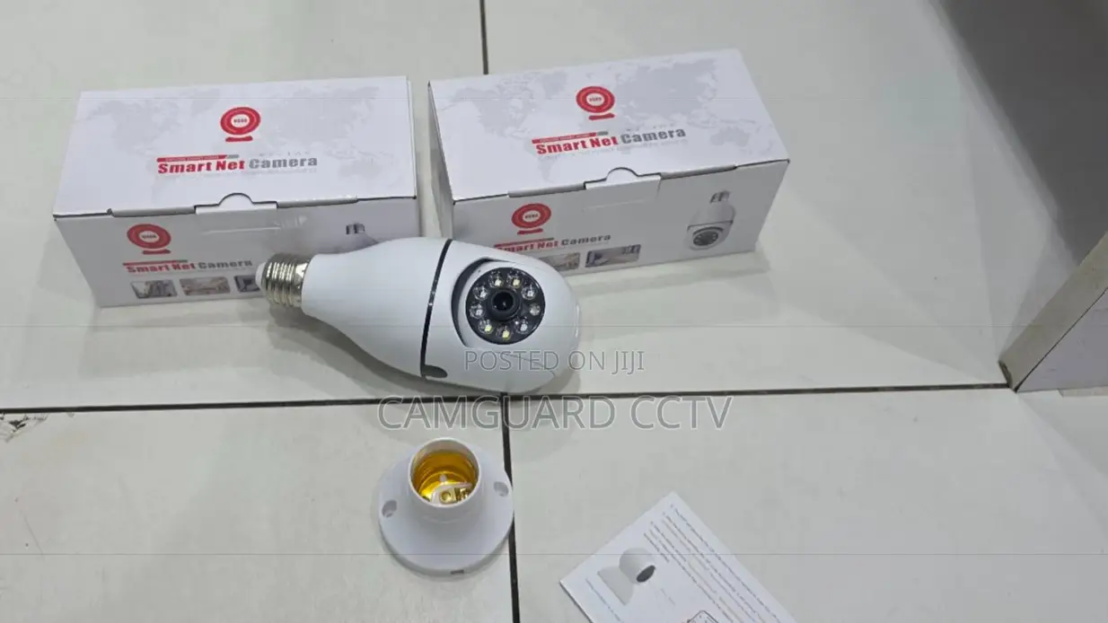 Smart Wifi Bulb Camera E27 1080p Home Security Camera Two-Way Audio