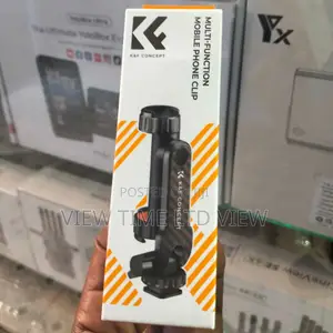 K F Concept Phone Holder Clamp With Dual Cold Shoe Mount
