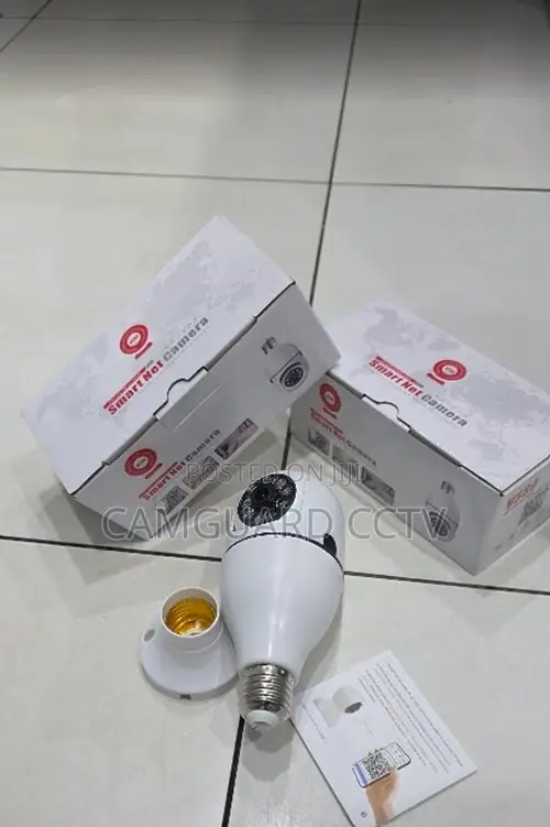 E27 Smart Bulb Camera Wireless Wifi CCTV Camera Motion Detection