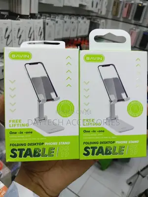 Bavin Ps19 Foldable Mobile Phone Holder Stand Aluminum Alloy.