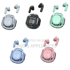 Transparent Ultra Pods iPods Pro Bluetooth Wireless Earpods
