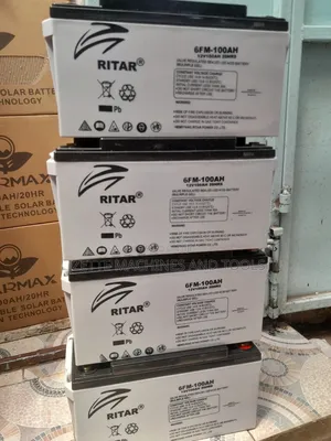 100ah Ritar Maintenance-Free Solar Battery 12v