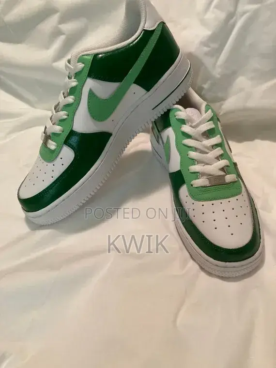 Nike Air Force 1 Mid White/Neon