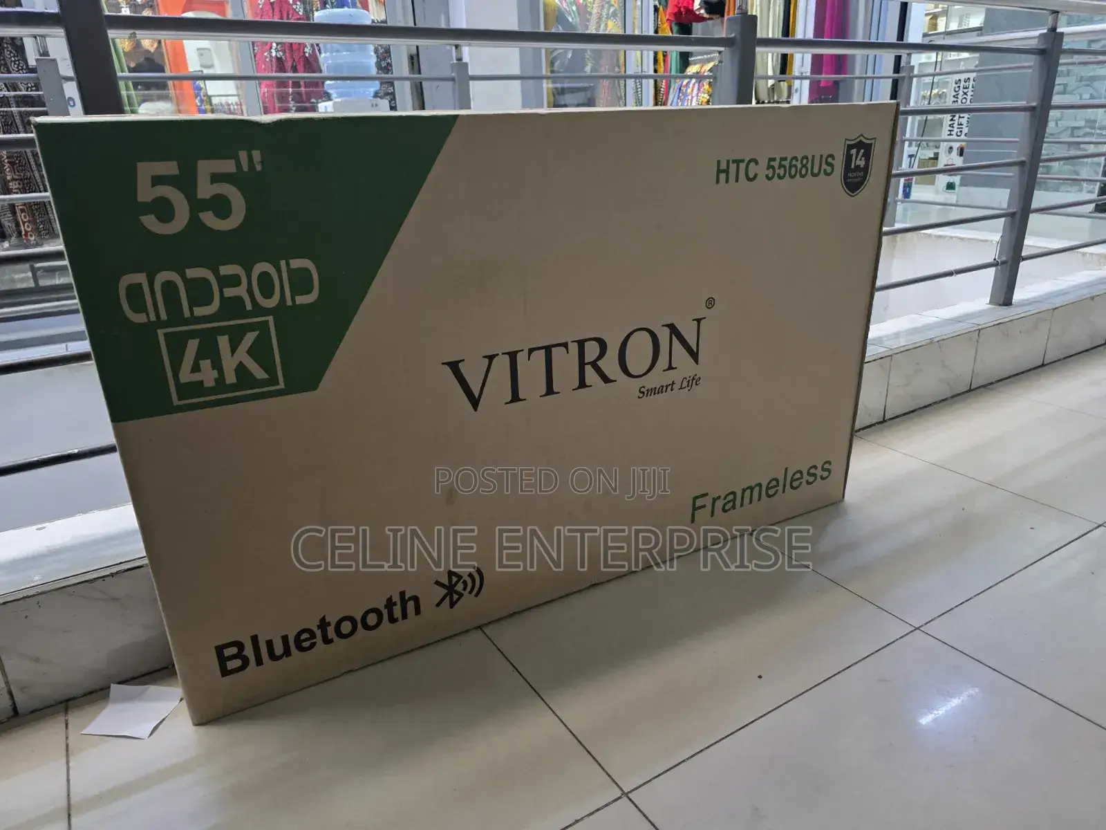 Vitron 55inch Frameless Smart Android Tv
