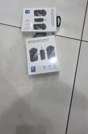 F11-2 Portable Lavalier Microphone With Receiver for Smartphones