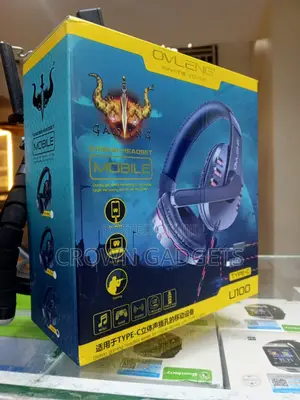 Ovleng U100 Wired Gaming Headset Usb-C Mobile Laptop