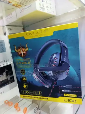 Ovleng U100 Usb-C Gaming Headphones Soft Cushion Mic