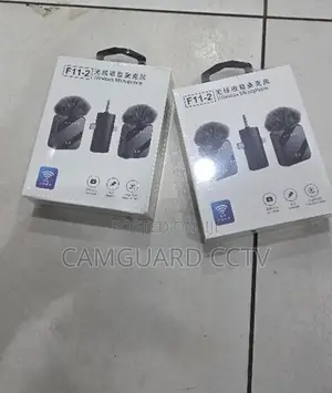 F11-2 Plug Play Wireless Microphone for Phone Video Recording