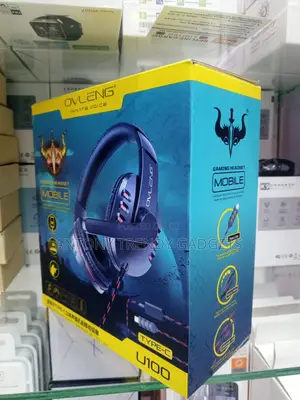 Ovleng U100 Wired Gaming Headset 40mm Driver Bass Mic