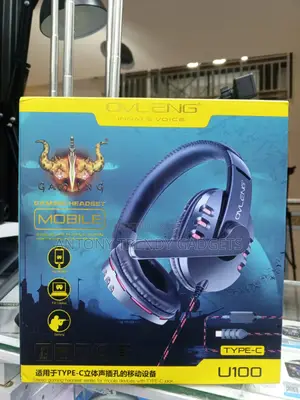Ovleng U100 Gaming Headset Noise Clear Mic Usb-C Plug