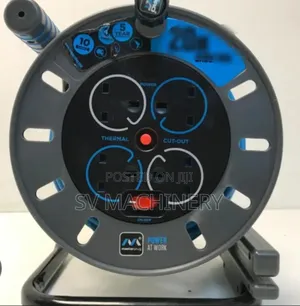 Heavy Duty 2.5mm 50m 4 Socket Cable Reel