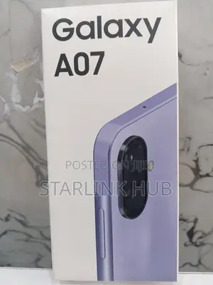 New Samsung Galaxy A07 128 GB Purple