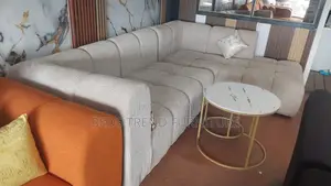 6 Seater Permanent Back L Shaped Bubble Seat.