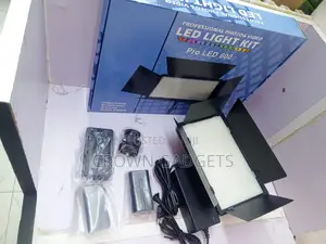 Pro Led 600 Led Video Light Panel Kit With Stand Barndoors