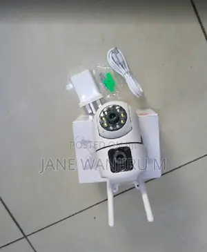 Smart Net Camera Dual Lens - Wifi PTZ - Phone Control - Brand New