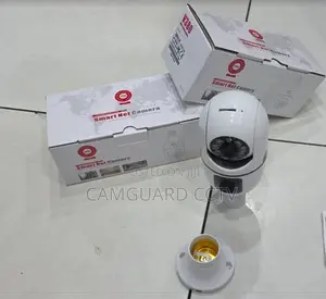 Smart Home Dual Lens Wifi Bulb Camera E27 – V380 Pro