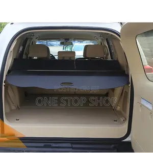 Black Trunk Shield Luggagesecurity Boot Retractable Cover for Prado150