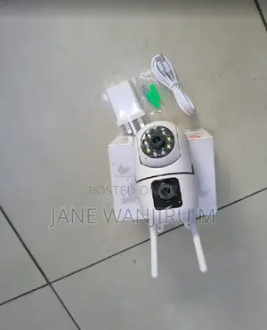PTZ Camera Dual Lens Wifi - Color Night Vision