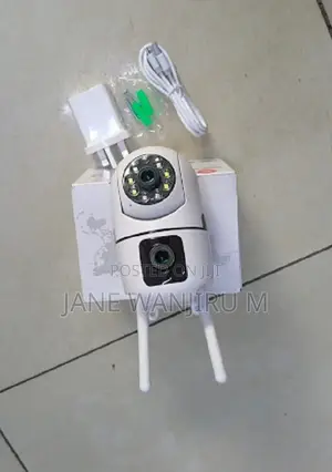 Smart Home Wifi Camera Dual Lens - Human Detection + Siren