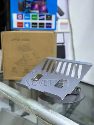 Rotating Adjustable Laptop Stand Riser Notebook Computer Holder Desk