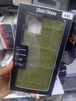 Google Pixel 4 Xl Green Rugged Shield Protective Phone Case