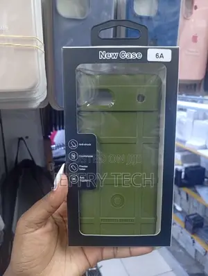 Google Pixel 6a Raised-Grid Pattern Case