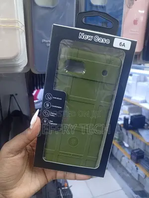 Google Pixel 6a Raised-Grid Pattern Case